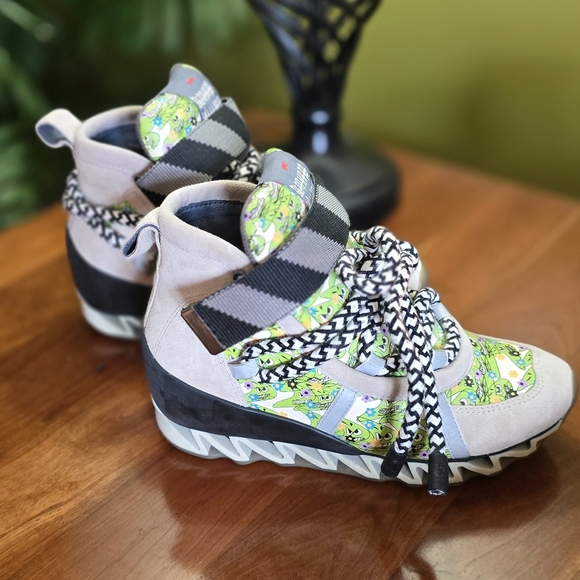 X Camper Bernhard Willhelm Together High Top Trainers US 7.5 EU 38 Hiking Shoes - Picture 2 of 11